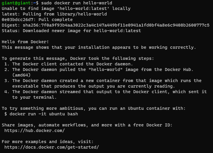信任Docker的GPG公钥