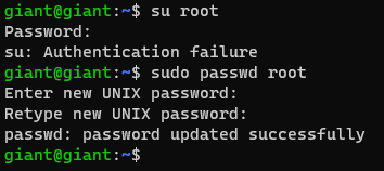 启用root帐号